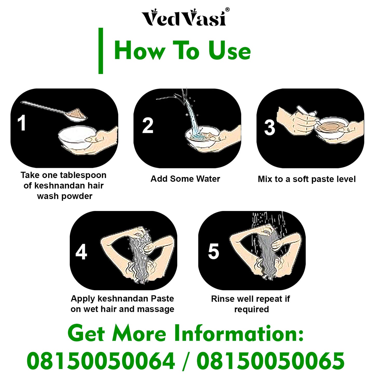 Adivasi Keshnandan Hair Wash Powder