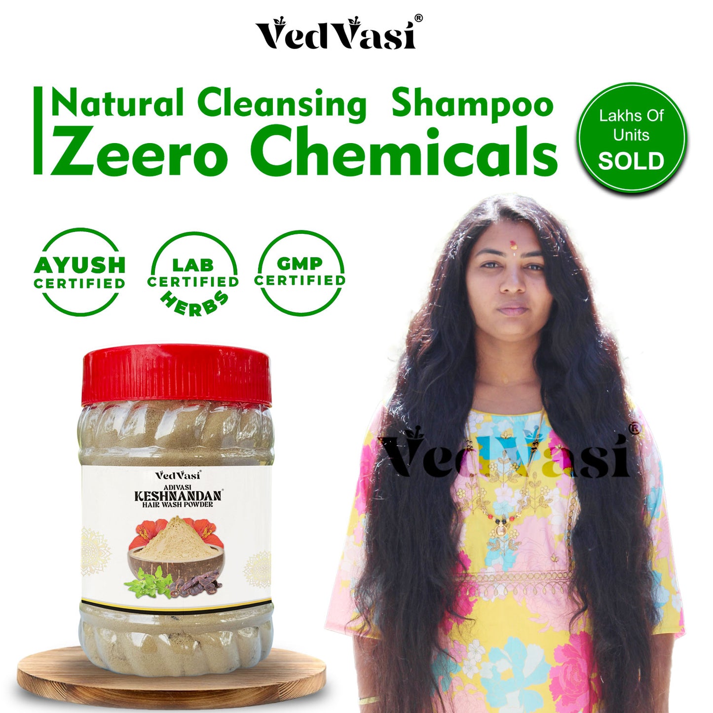 Adivasi Keshnandan Hair Wash Powder