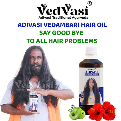 Adivasi Vedambari Herbal Hair Oil | Say Good Bye To All Hair Problems