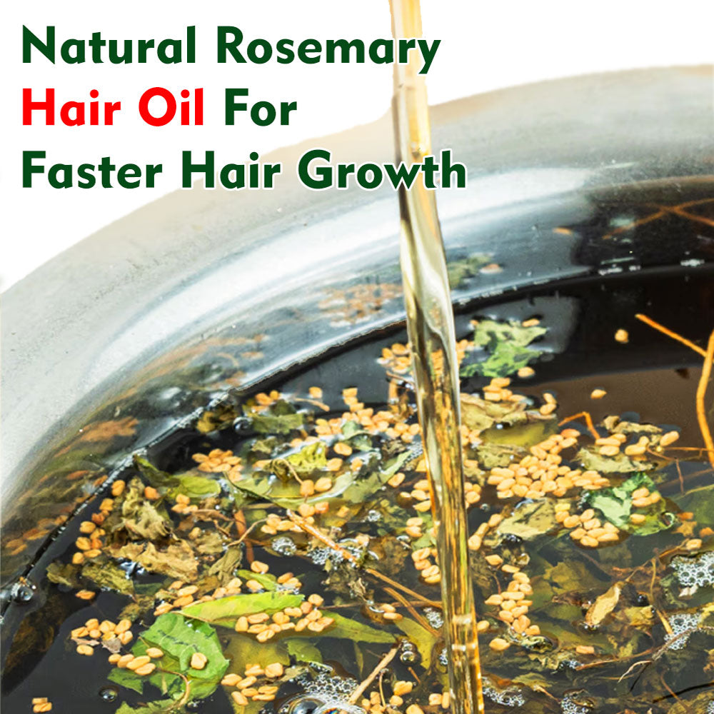 Natural Rosemary Hair Oil | Get Strong & Long Hair