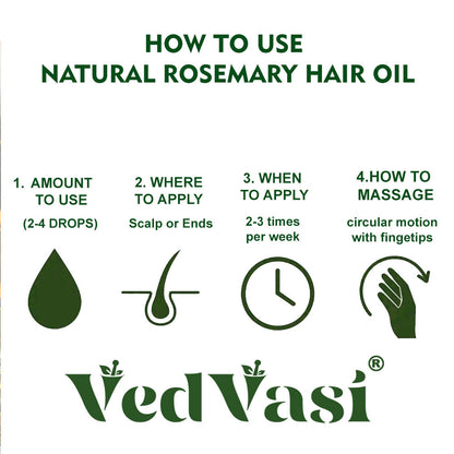 Natural Rosemary Hair Oil | Get Strong & Long Hair