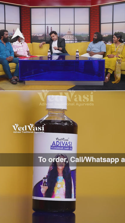 Adivasi Vedambari Herbal Hair Oil | Say Good Bye To All Hair Problems